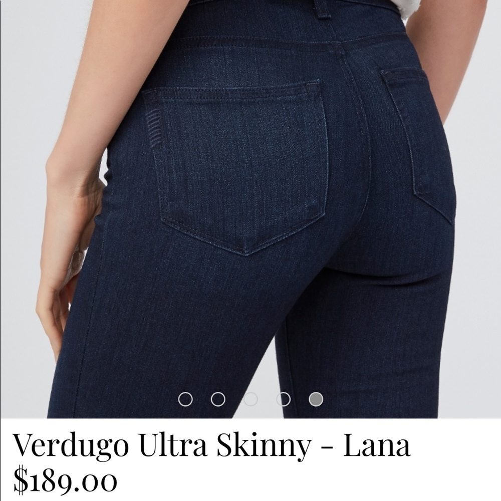 PAIGE Verdugo Ultra Skinny Jeans, Mid-Rise, Size 28